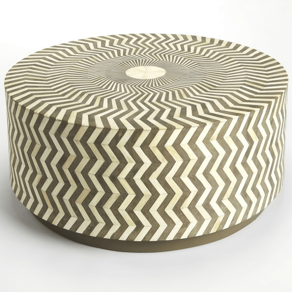 Bone Inlay Coffee Table   Contemporary   Coffee Tables   by HomeRoots  Houzz