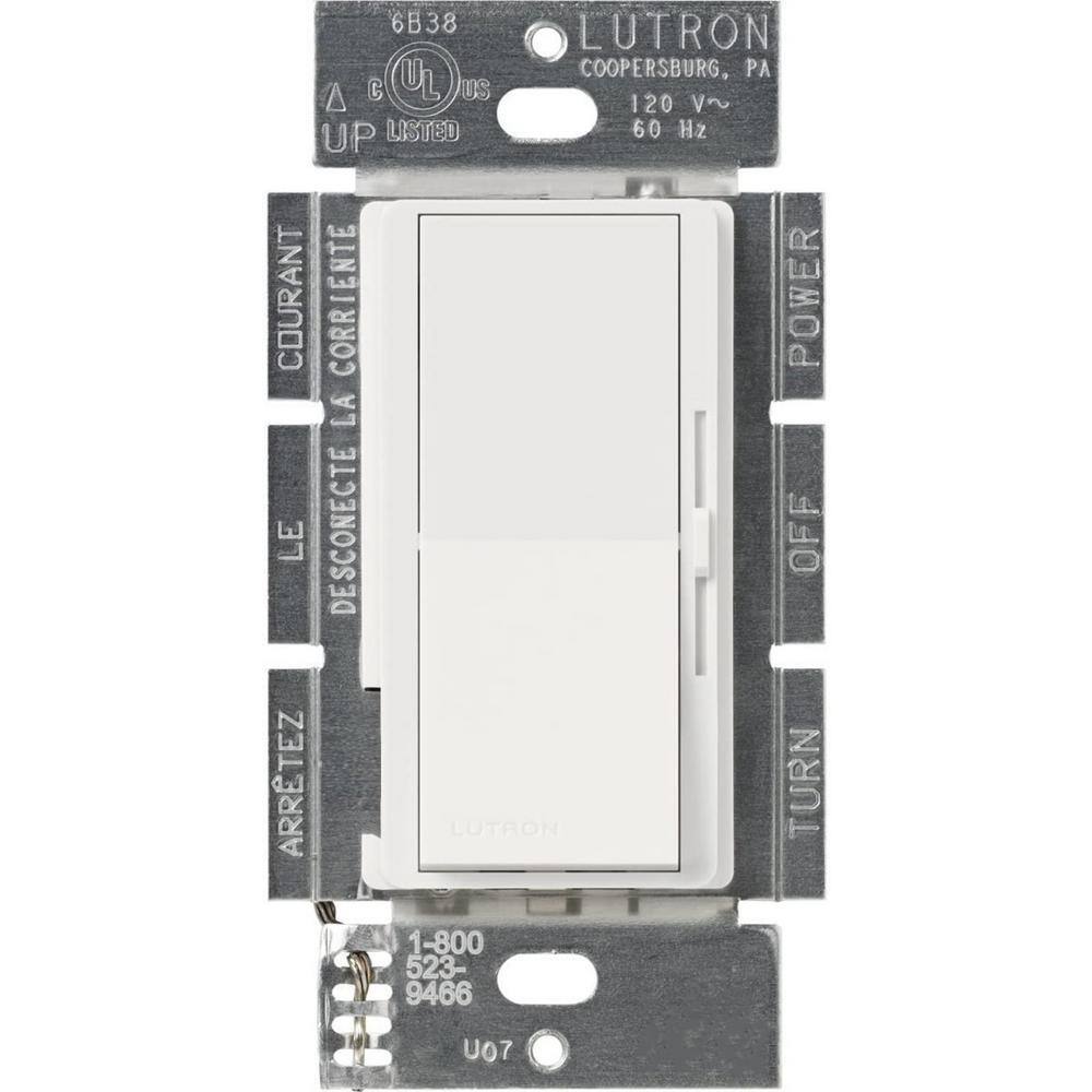 Lutron Diva Dimmer Switch for Magnetic Low Voltage 450-WattSingle-Pole White (DVLV-600PH-WH) DVLV-600PH-WH