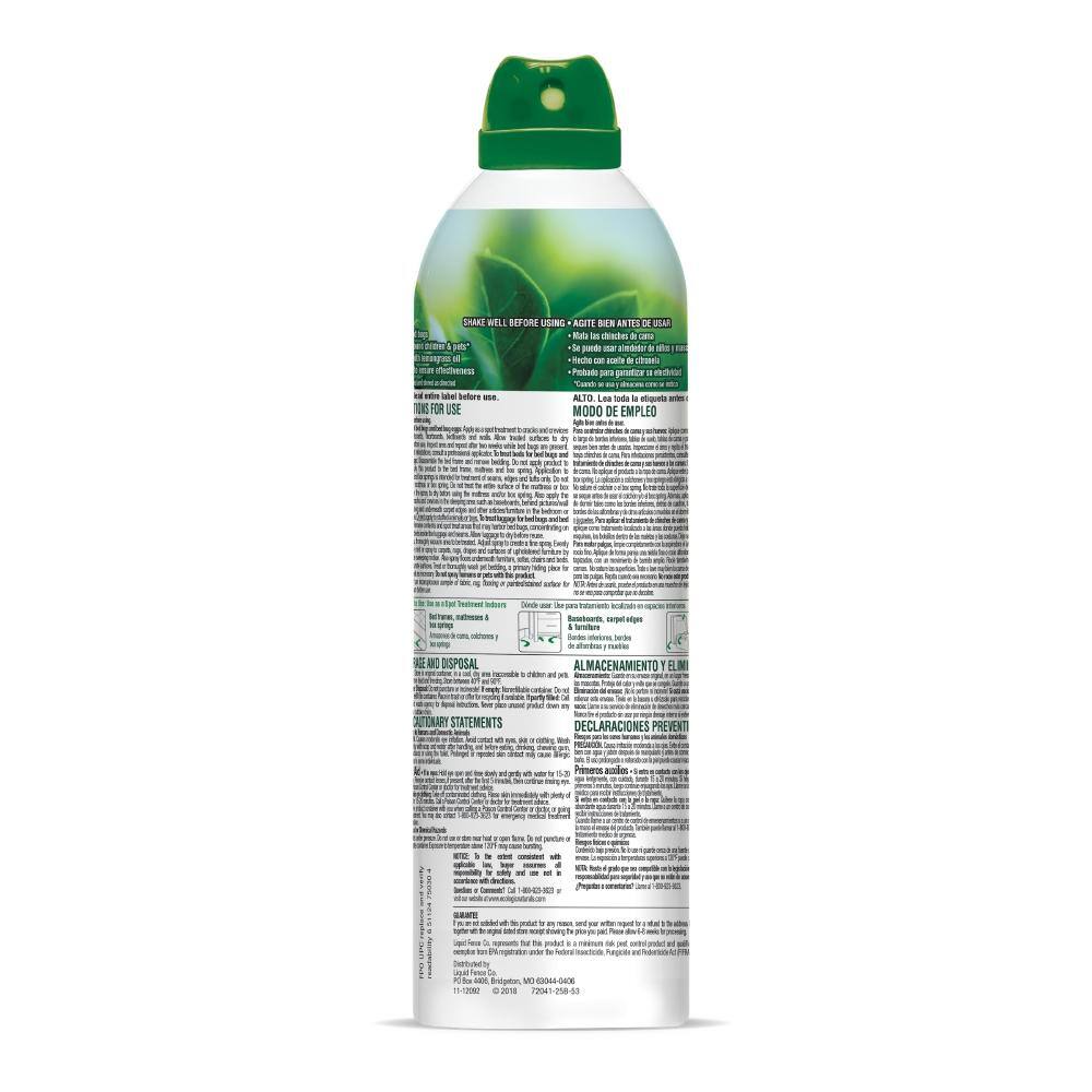 EcoLogic 14 oz. Safe Aerosol Bed Bug Killer HG-75030