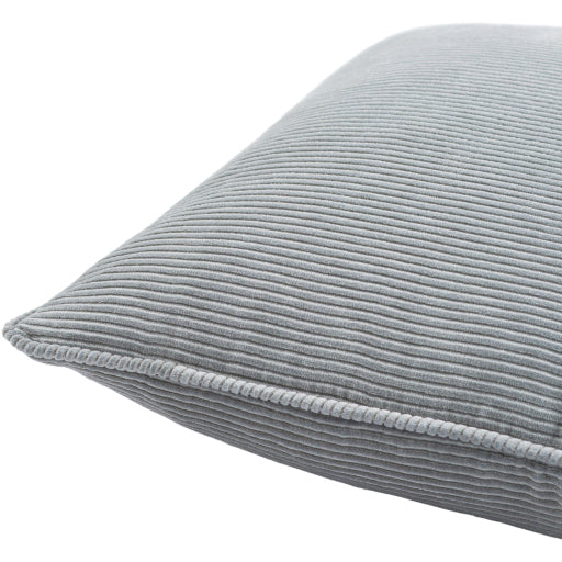 Corduroy Light Gray Pillow