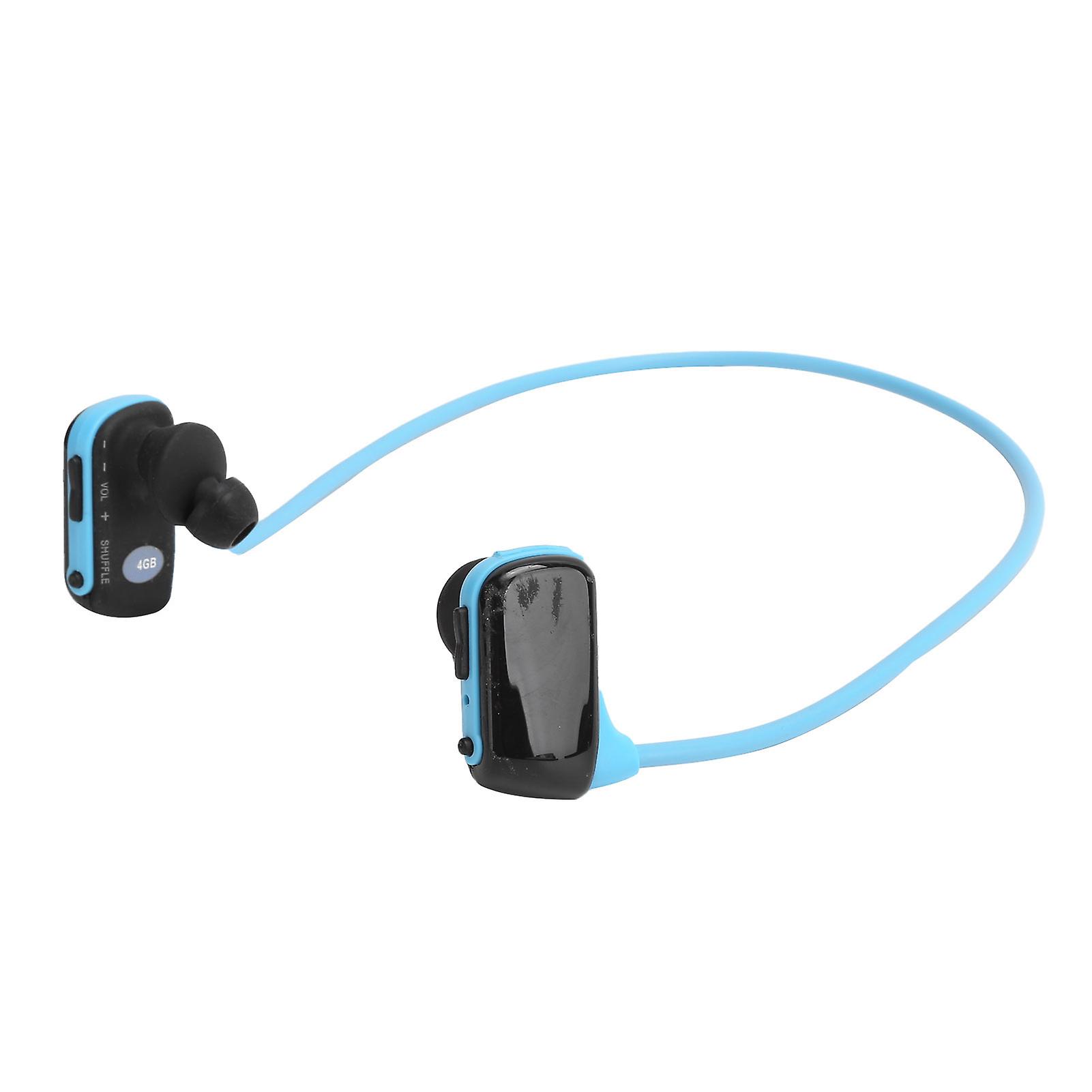 Bluetooth 5.0 Flexible Earphone Neckband Headset Sports Wireless Earbuds With Earplug