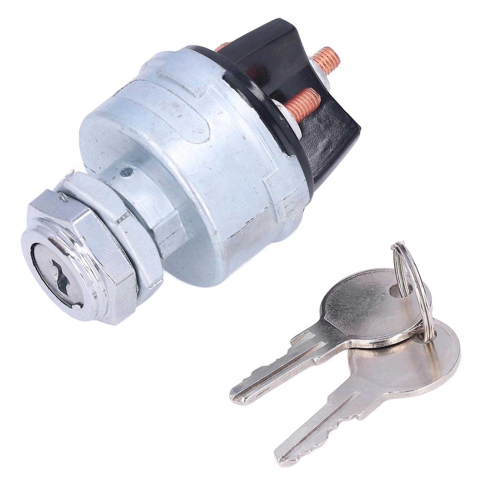 4 Position Engine Ignition Starter Switch With 2 Keys D250e Universal For Car Truck Agricultural Vehicle