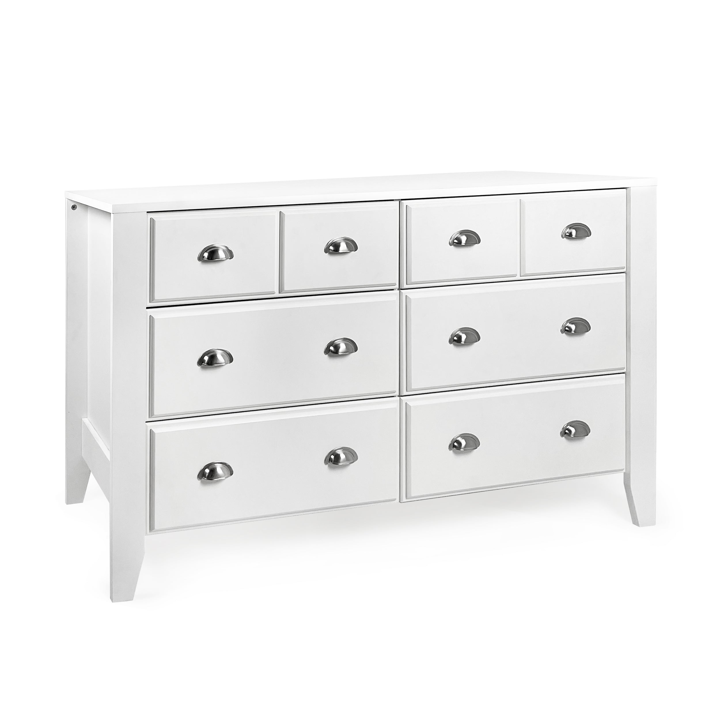 Cleary Contemporary Faux Wood 6 Drawer Double Dresser