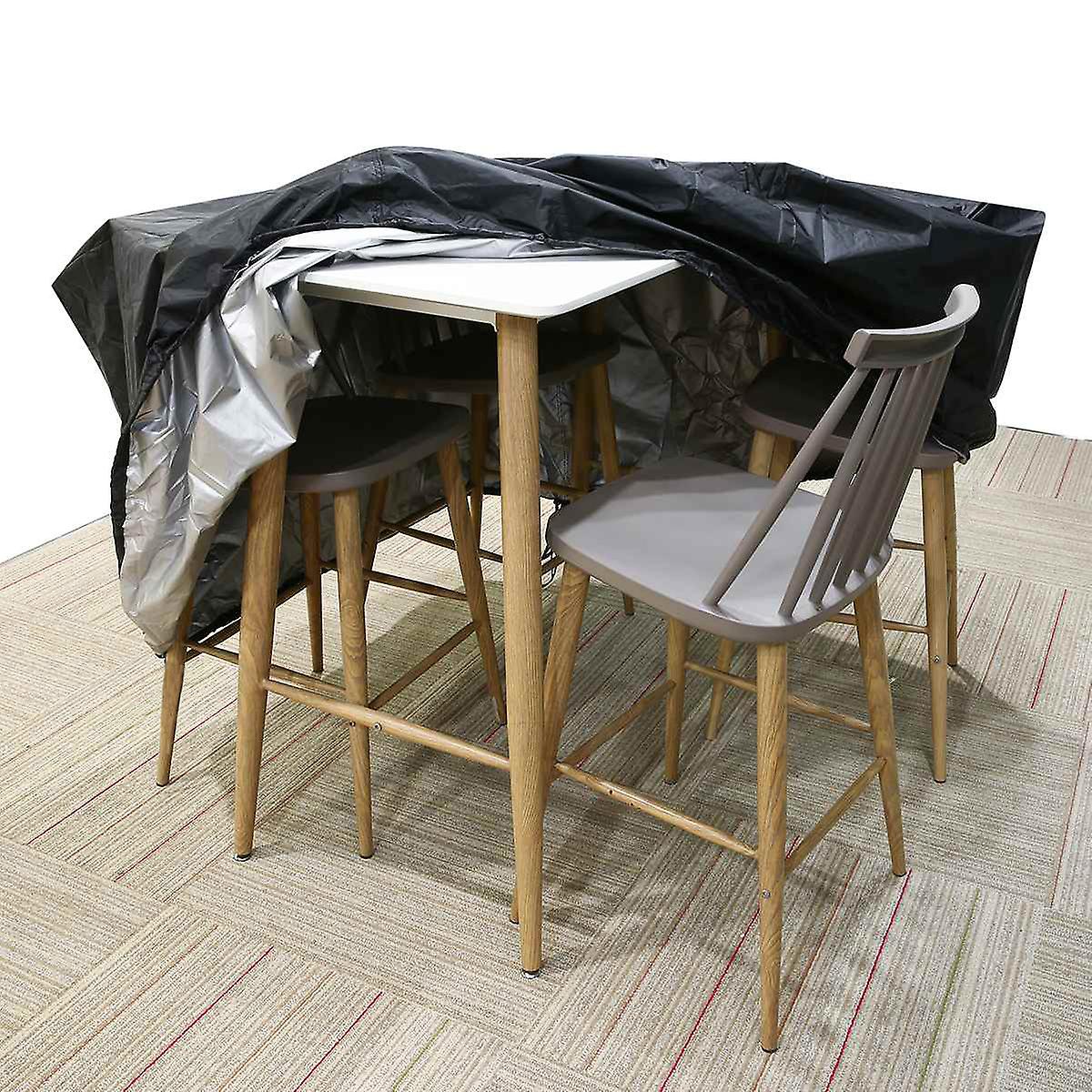 Born Pretty 190t 210d Patio Waterproof Cover Outdoor Garden Furniture Covers Rain Snow Chair Covers For Sofa Table Chair Dust Proof Cover