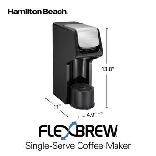 Hamilton Beach FlexBrew Black Single-Serve Coffee Maker 49900