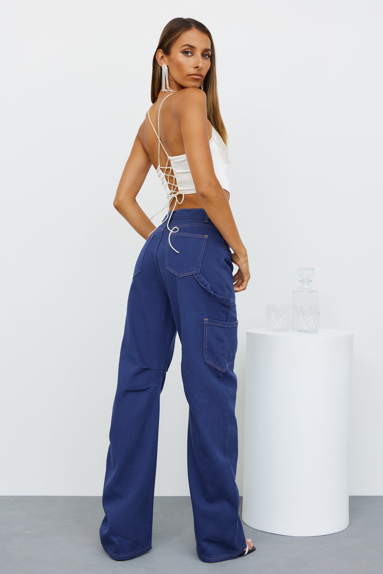 LIONESS Miami Vice Pant Dark Denim