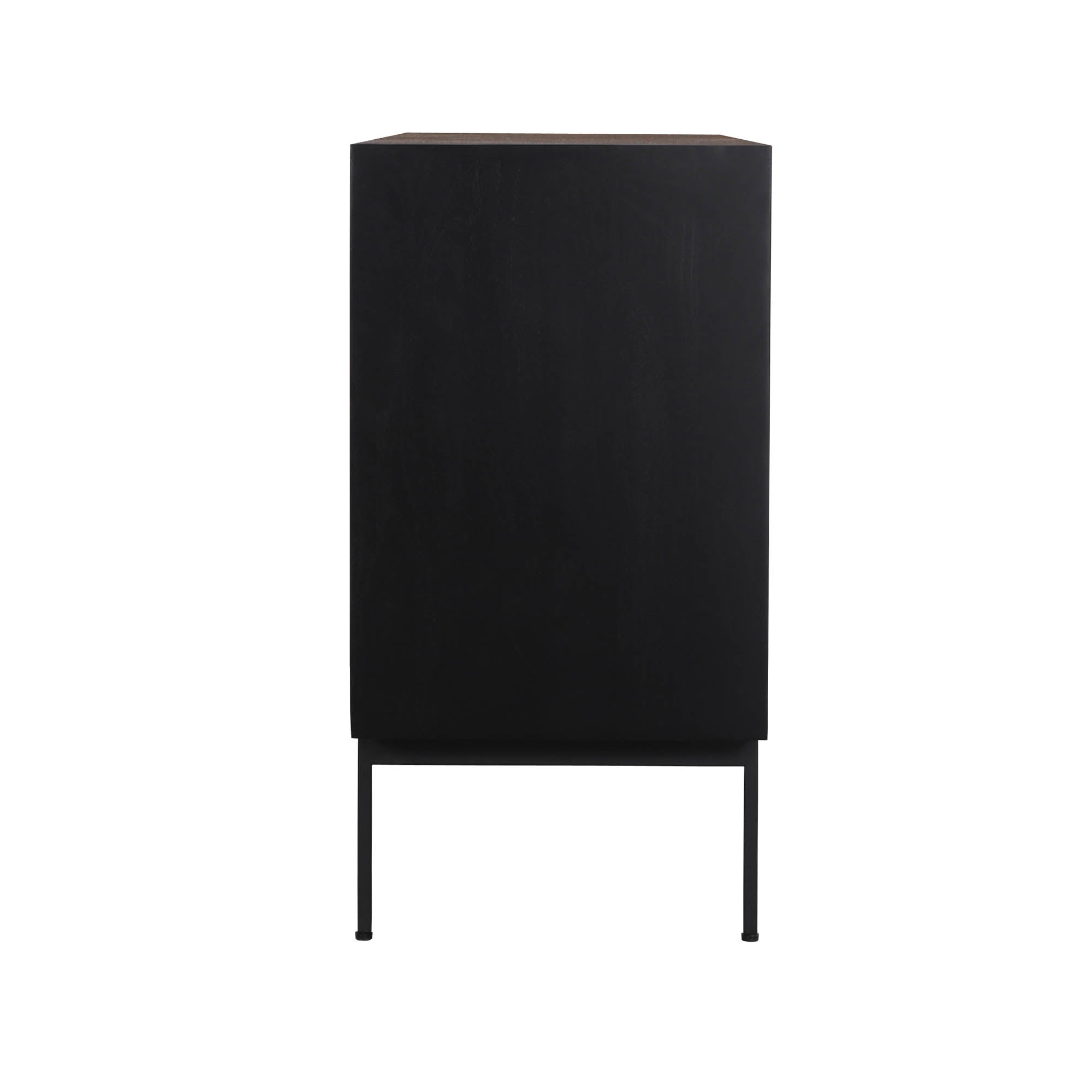 Hexa Sideboard - Black Fossil