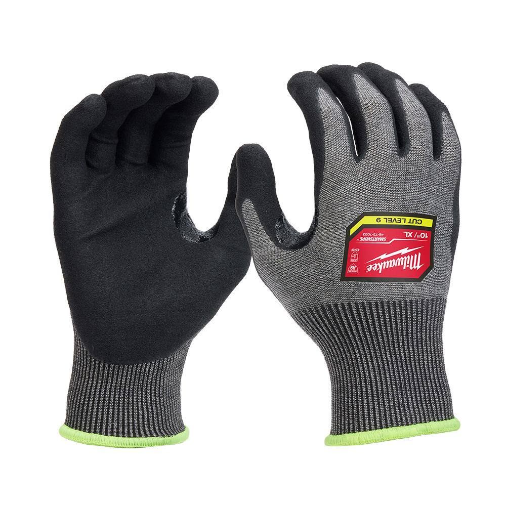 MW X-Large High Dexterity Cut 9 Resistant Polyurethane Dipped Work Gloves 48-73-7033