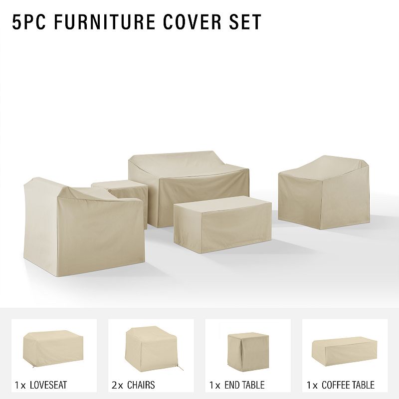 Crosley Patio Furniture Cover 5-piece Set