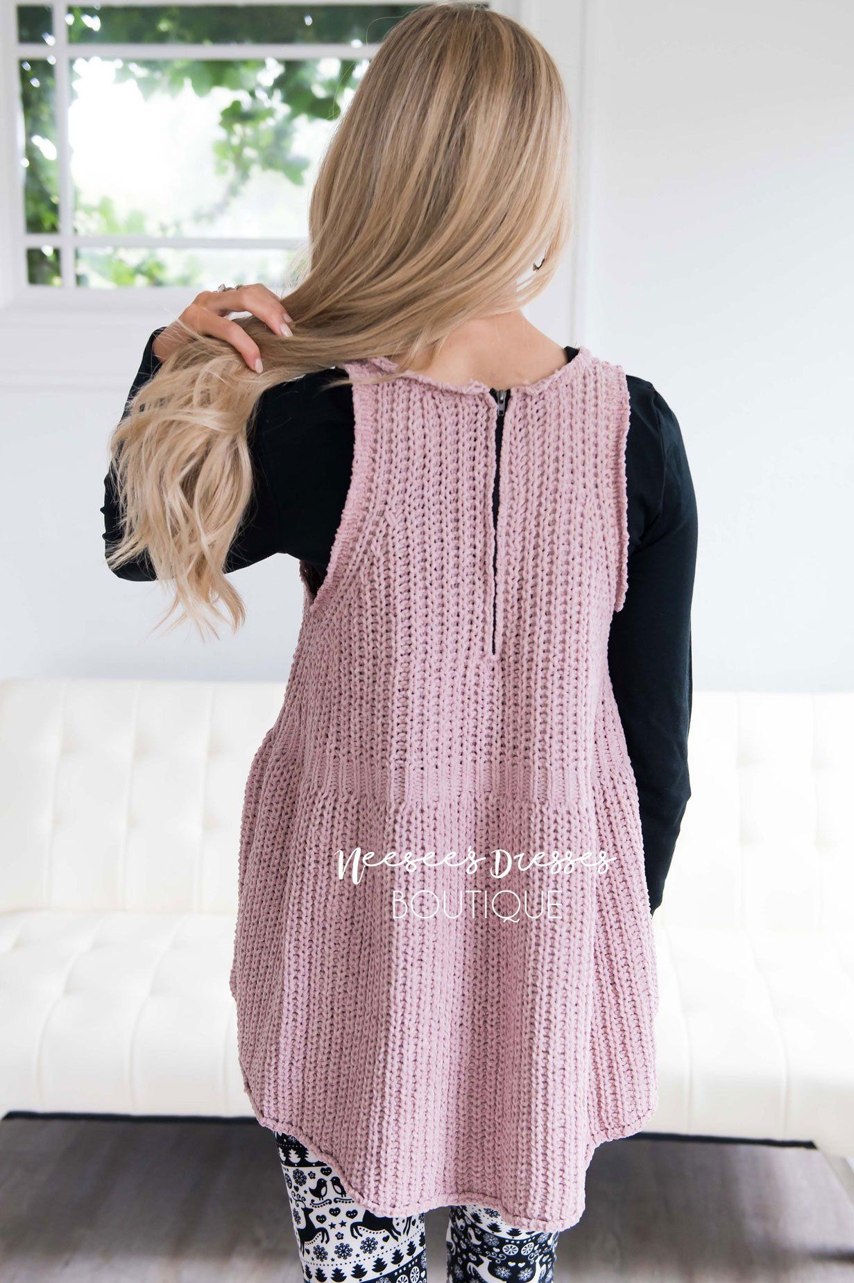 Meet Me By The Fire Knit Tunic