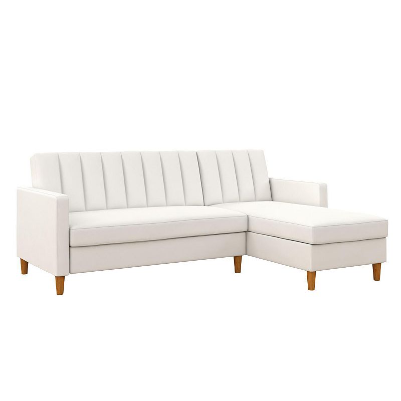 Atwater Living Karen Futon Sectional with Storage