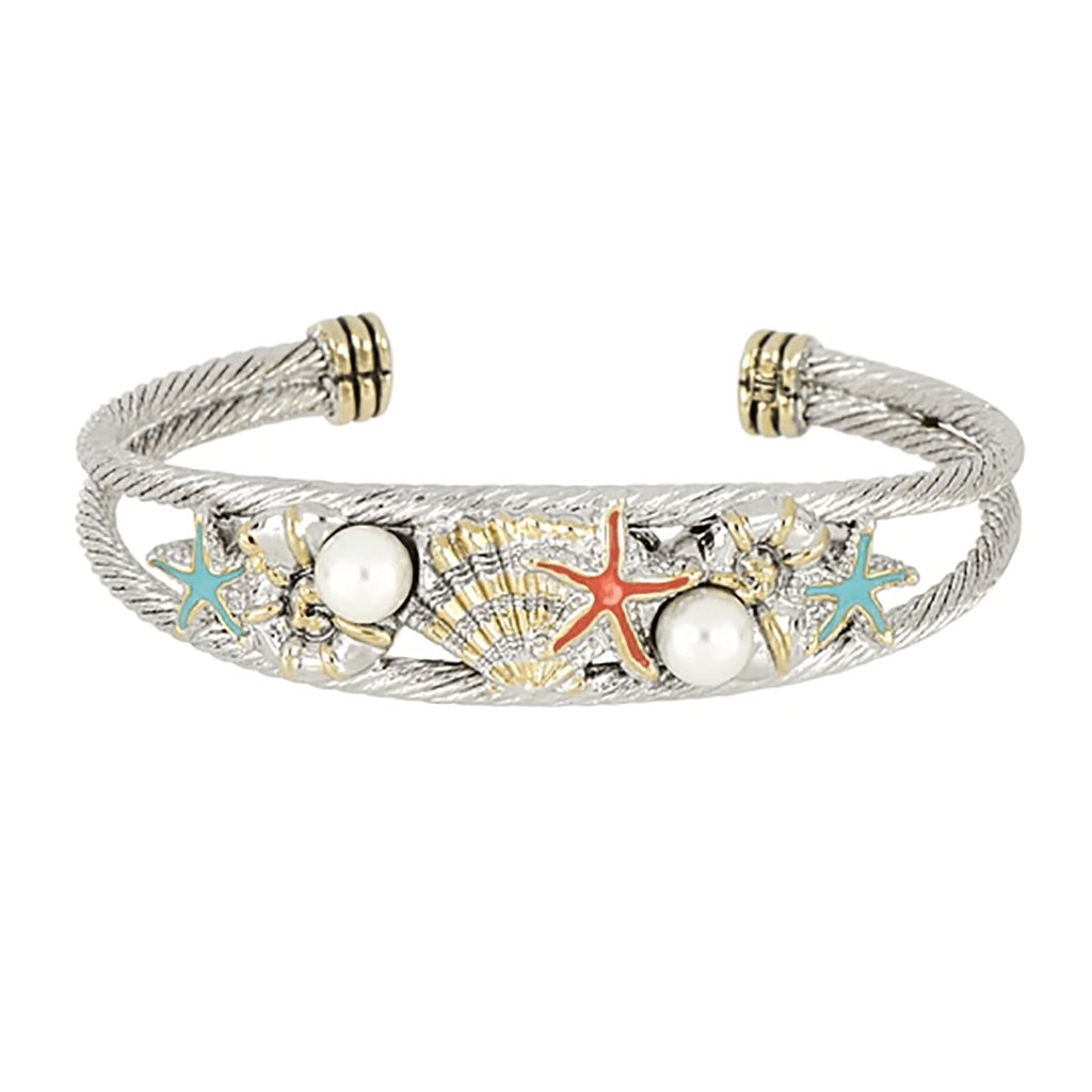 John Medeiros  Caraíba Collection Double Wire Cuff Bracelet