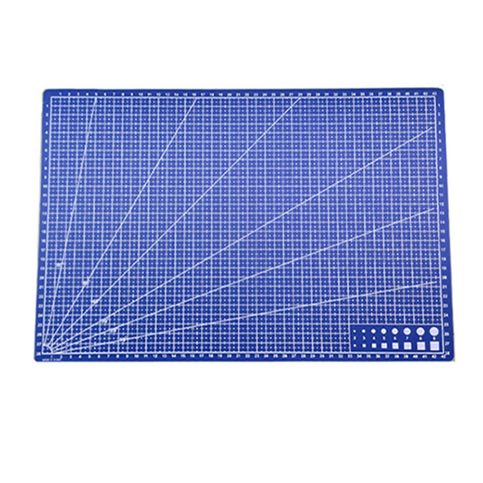 Blue A4 Pvc Cutting Board Self Healing Rotary Mat Double-sided Cutting Mat Carving Craft Hobby Tool