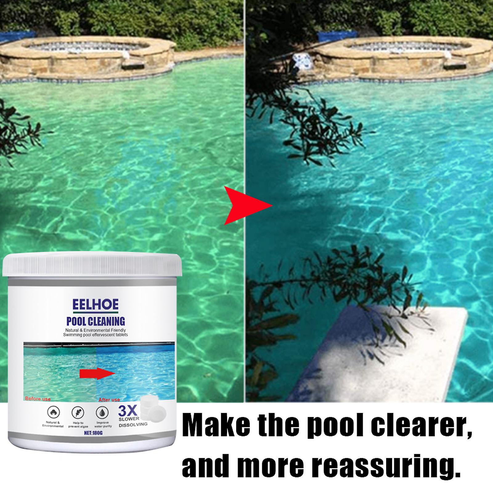 Pool Effervescent Cleaning Tablets Bacteria Removal Water Quality Multi-effect Detergent Water Decontamination And Clean