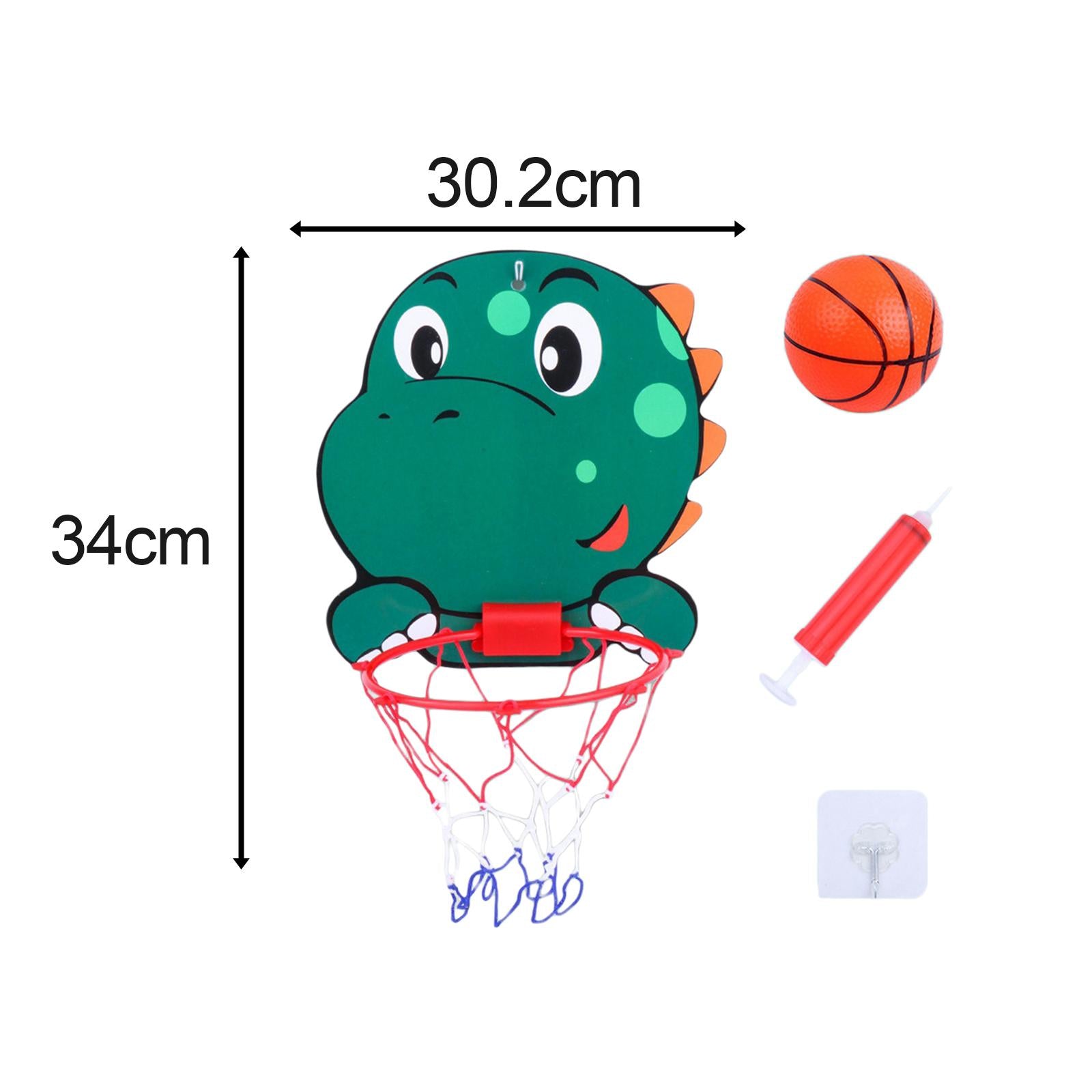 Cartoon Creative Animals Basketball Stand，Sport Toys，Kids Basketball Hoop for Adults Kids Toddler Children Birthday Gifts Dinosaur