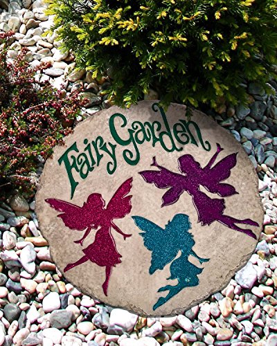 Spoontiques 13278 9 in. Stepping Stone - Grandmas Garden