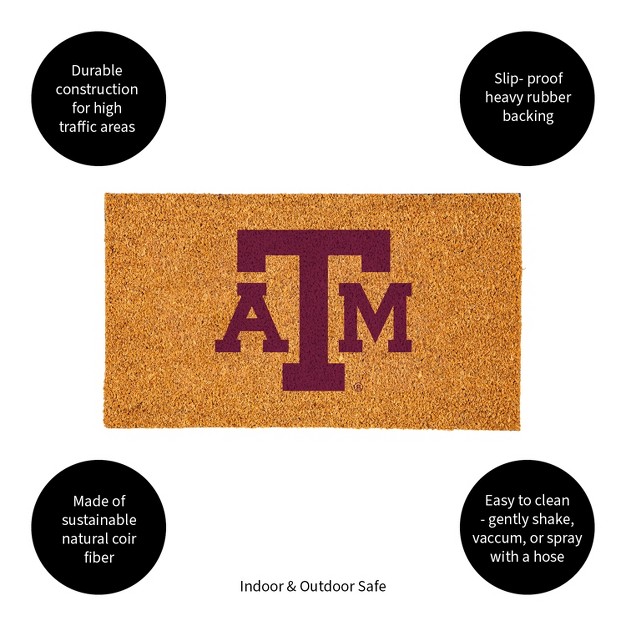 Coir Mat 16 quot x28 quot Texas A amp m