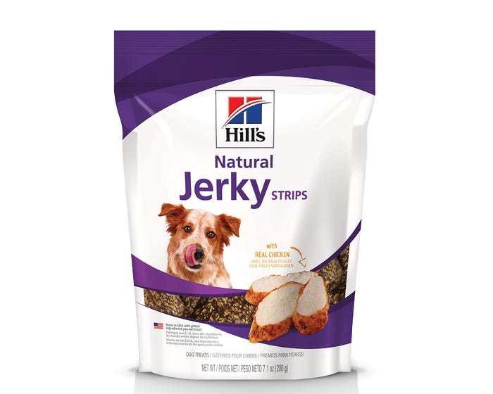 Hills® Science Diet® Natural Jerky Strips Dog Treats with Real Chicken， 7.1 oz.