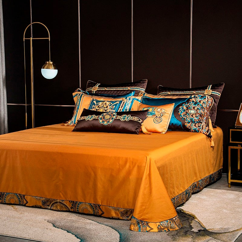 Smaddy Vintage Silk Bedding Set