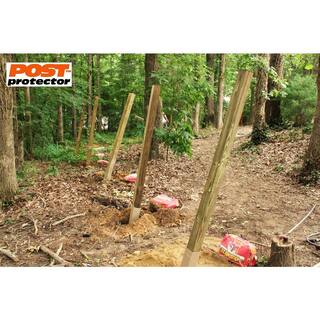 Post Protector 6 in. x 6 in. x 30 in. In-Ground Fence Post Decay Protection 6630