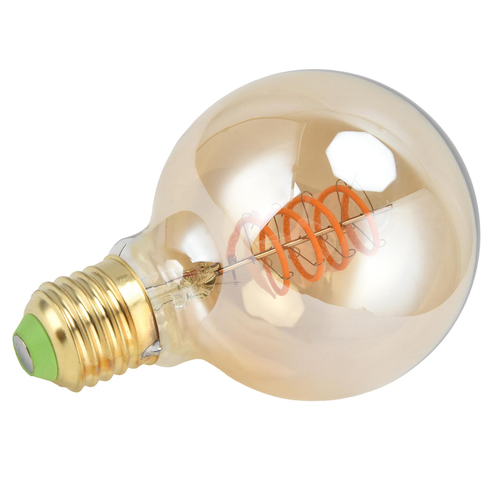 Led Bulb Vintage Flexible ment Bulb E27 Lamp Holder 4w Warm Light Gold 110v For Home Bar Hotel