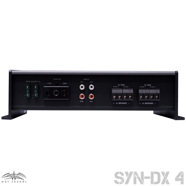 Wet Sounds Syn dx 4 Full Range Class D Amplifier