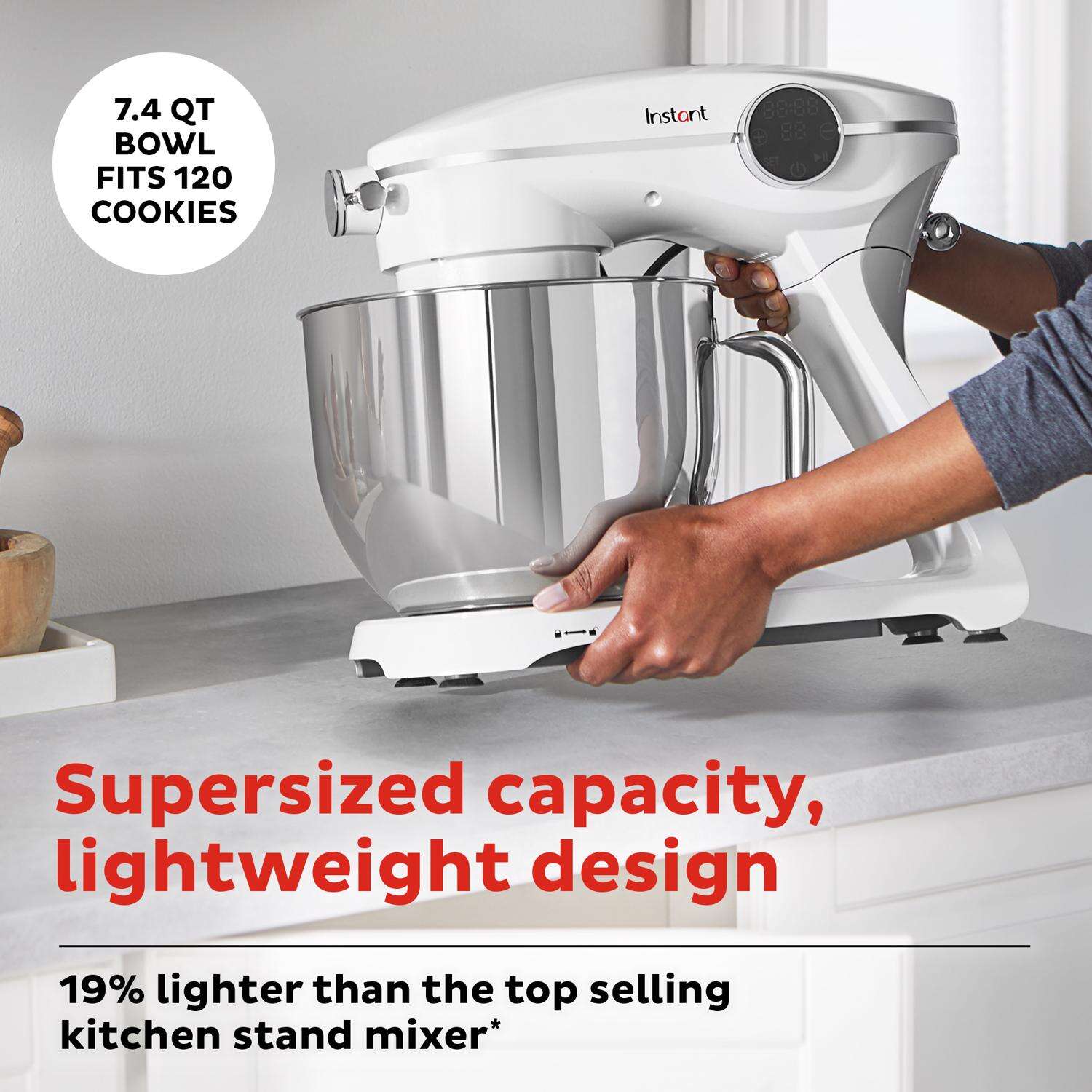 Instant Brands Pearl 7.4 qt 10 speed Stand Mixer