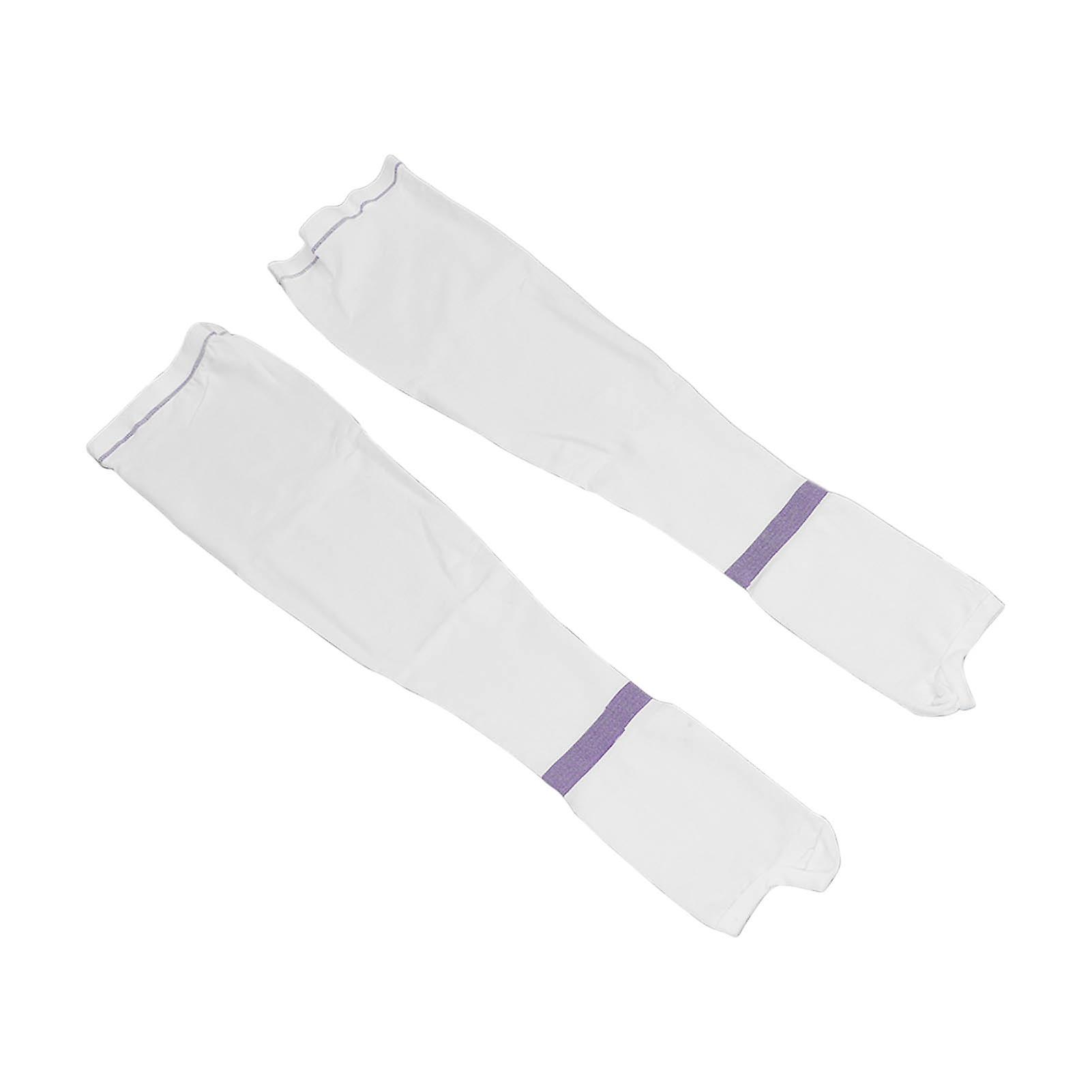 White Hose Compression Stockings Prevent Leg Edema Breathable Compression Stockings (xl)