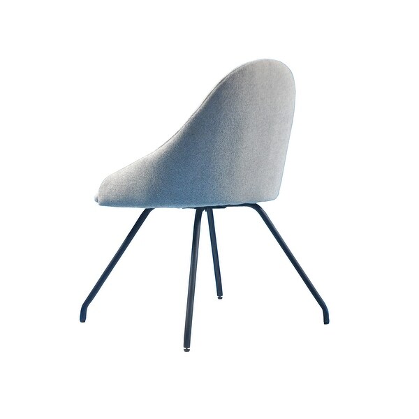 Ice Harmony Upholstery Dining Chair with Round Legs (Set of 2) - 22