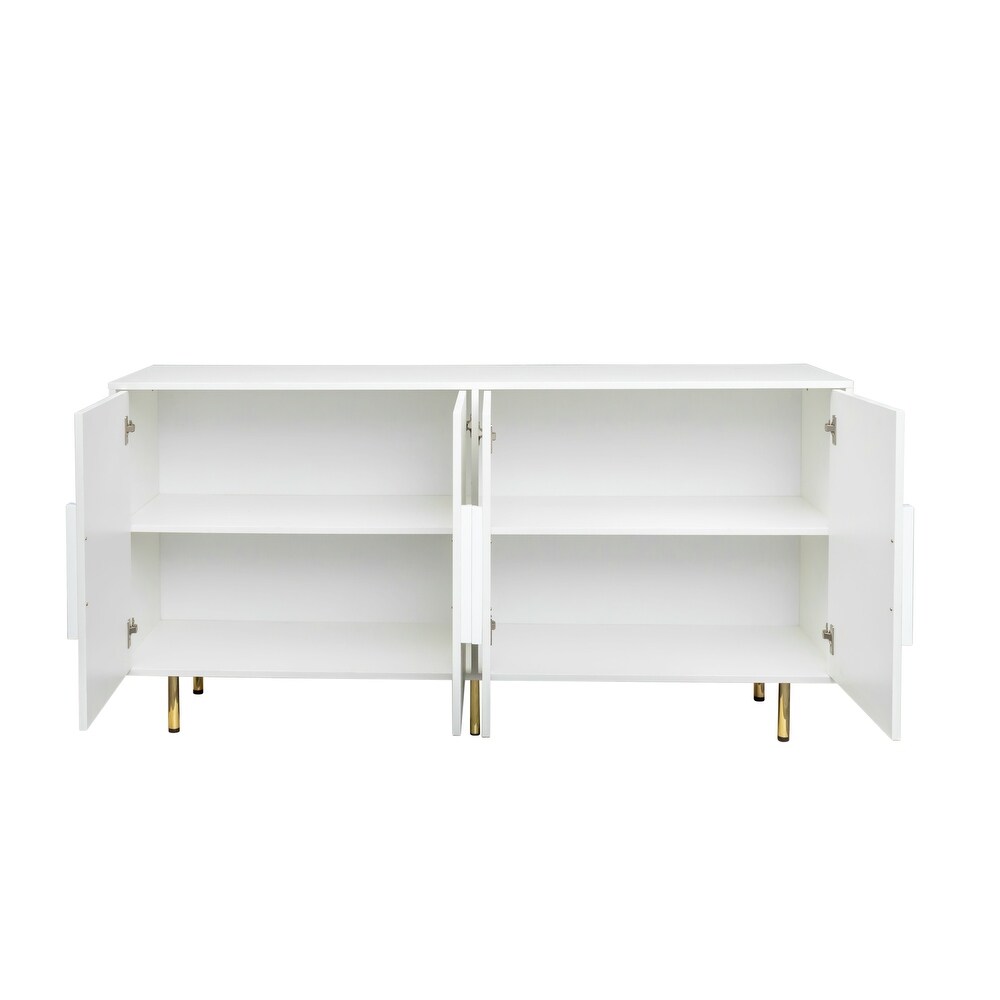 Sideboard Buffet Cabinet with Storage   N/A