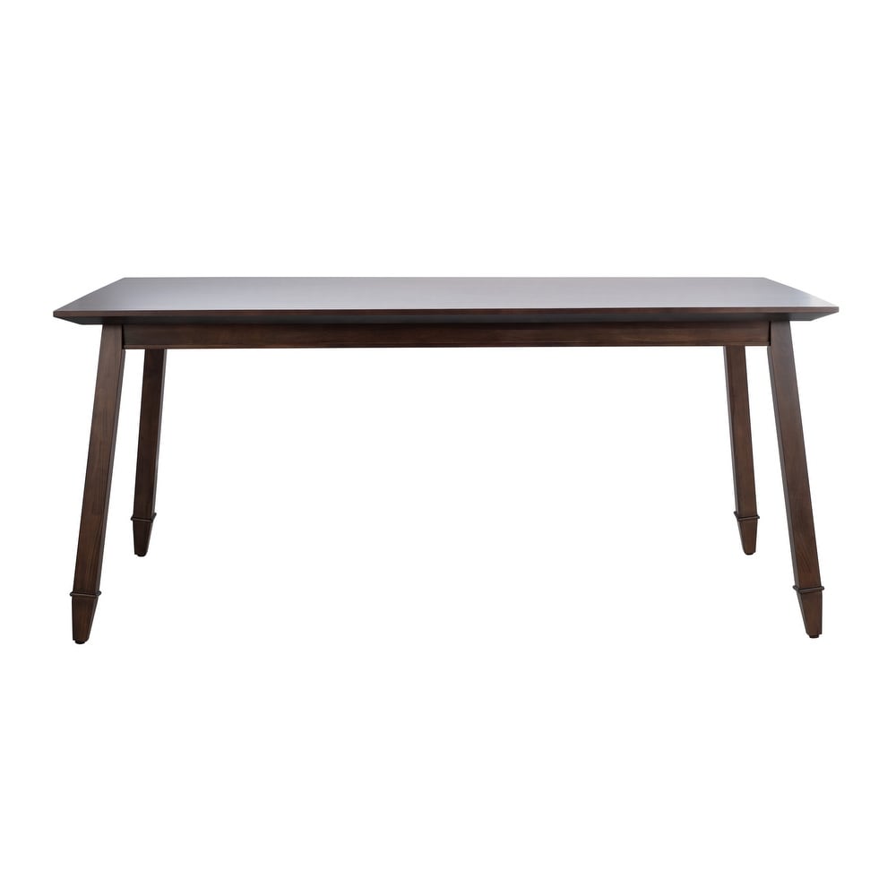 SAFAVIEH Brayson Mahogany Wood Rectangle Dining Table   66.9\