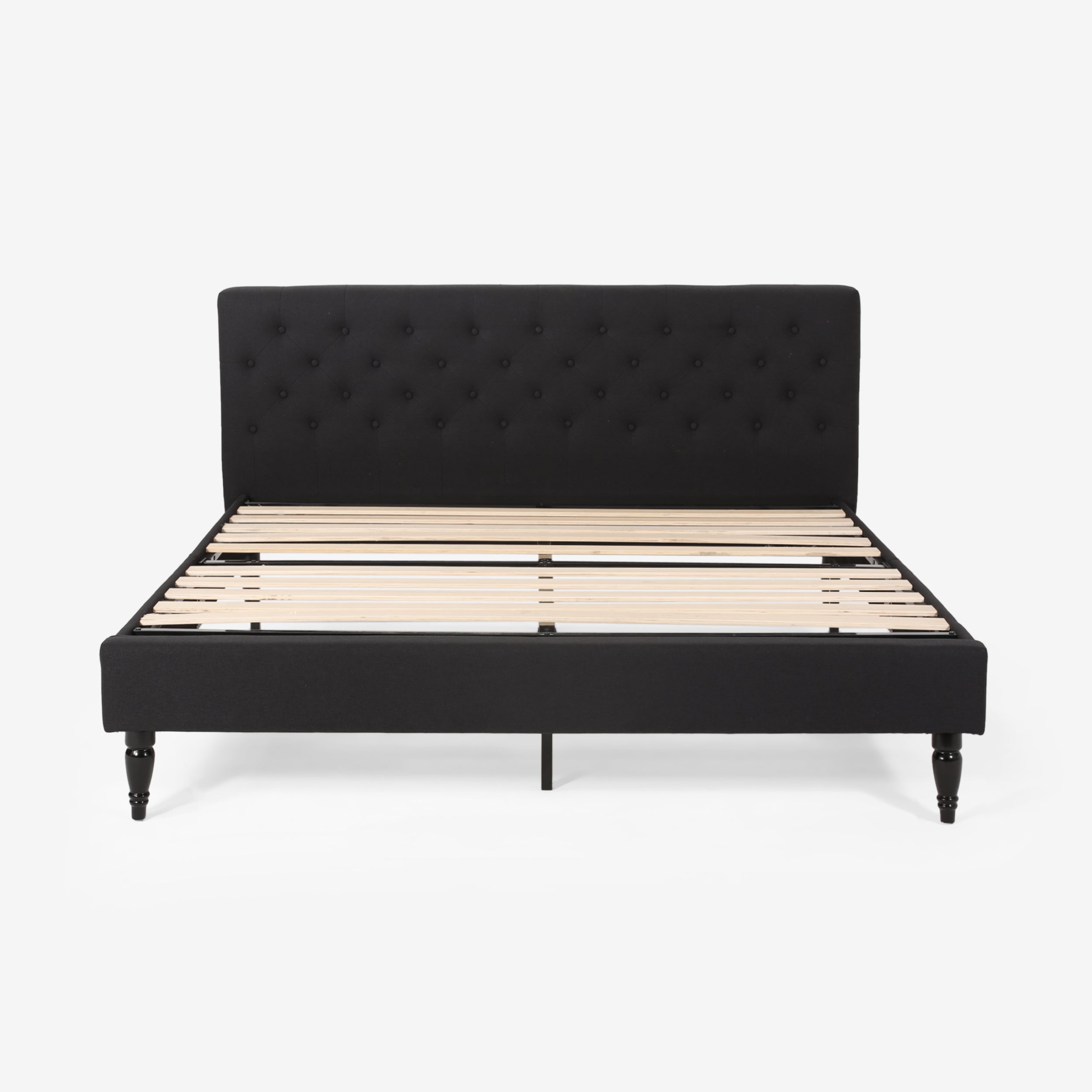 Agnes Contemporary Upholstered Platform Bed