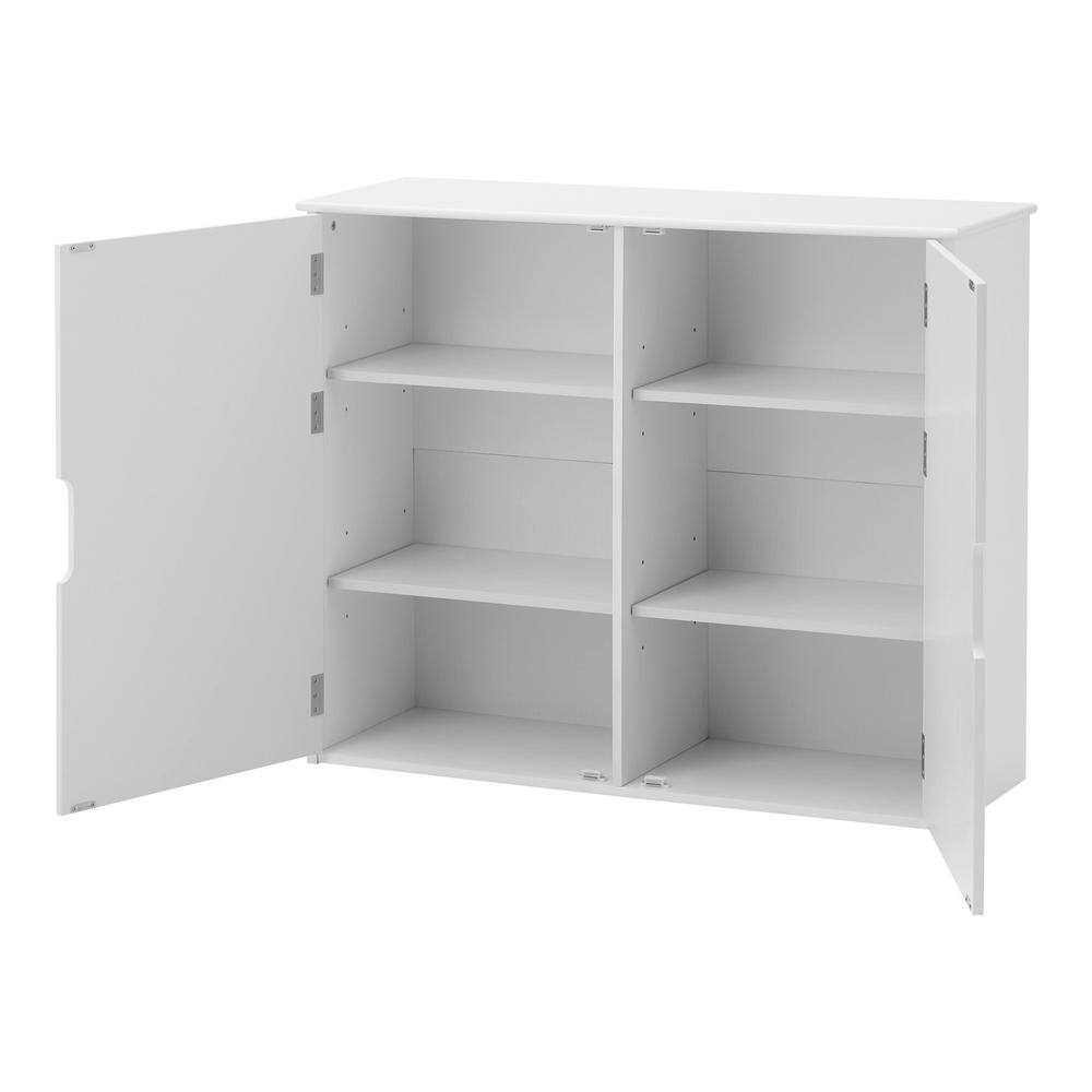 StyleWell Craft White Storage Hutch JS-3417-A