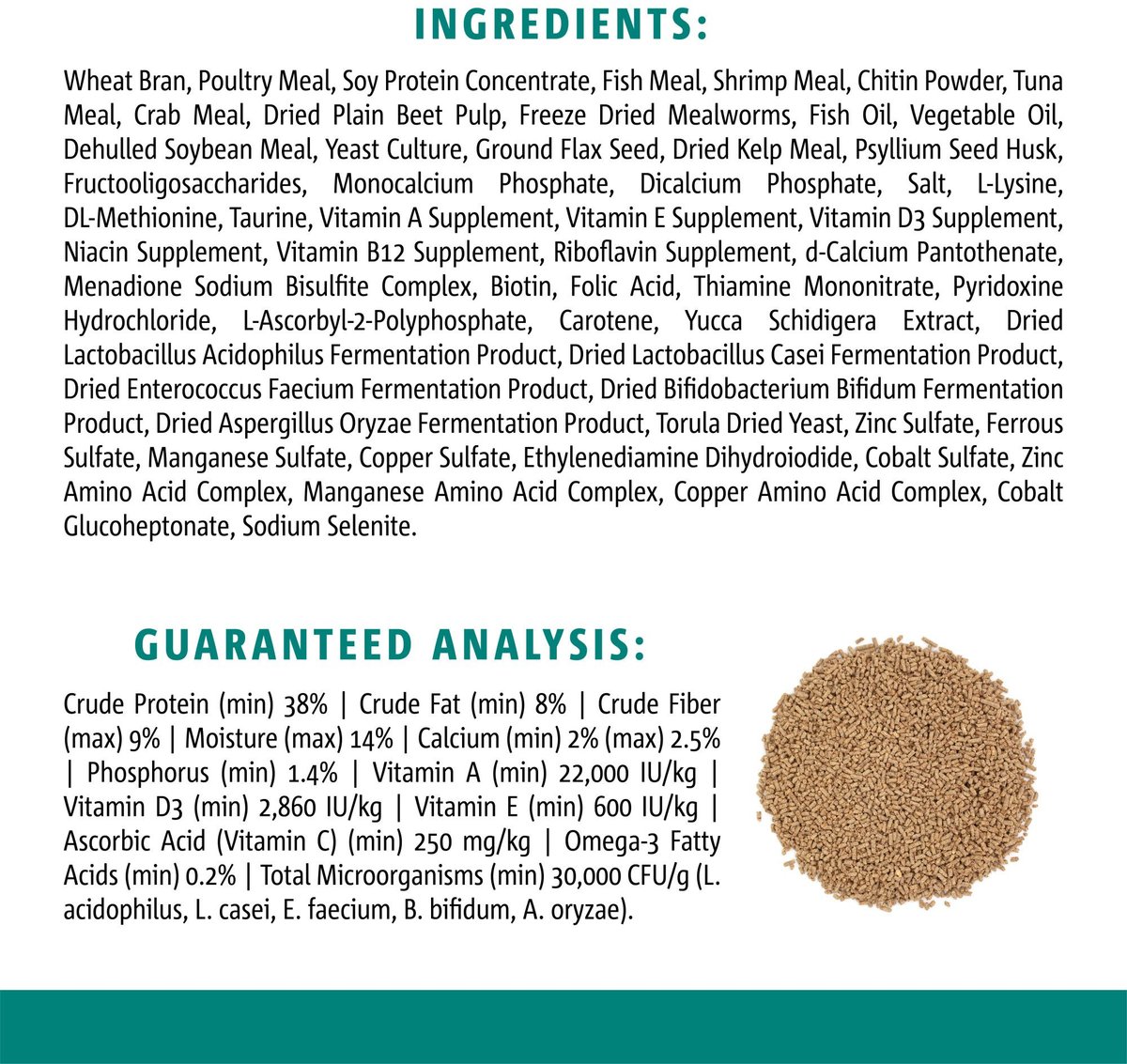 Vitakraft VitaSmart Wholesome Nutrition Natural Pelleted Hedgehog Food