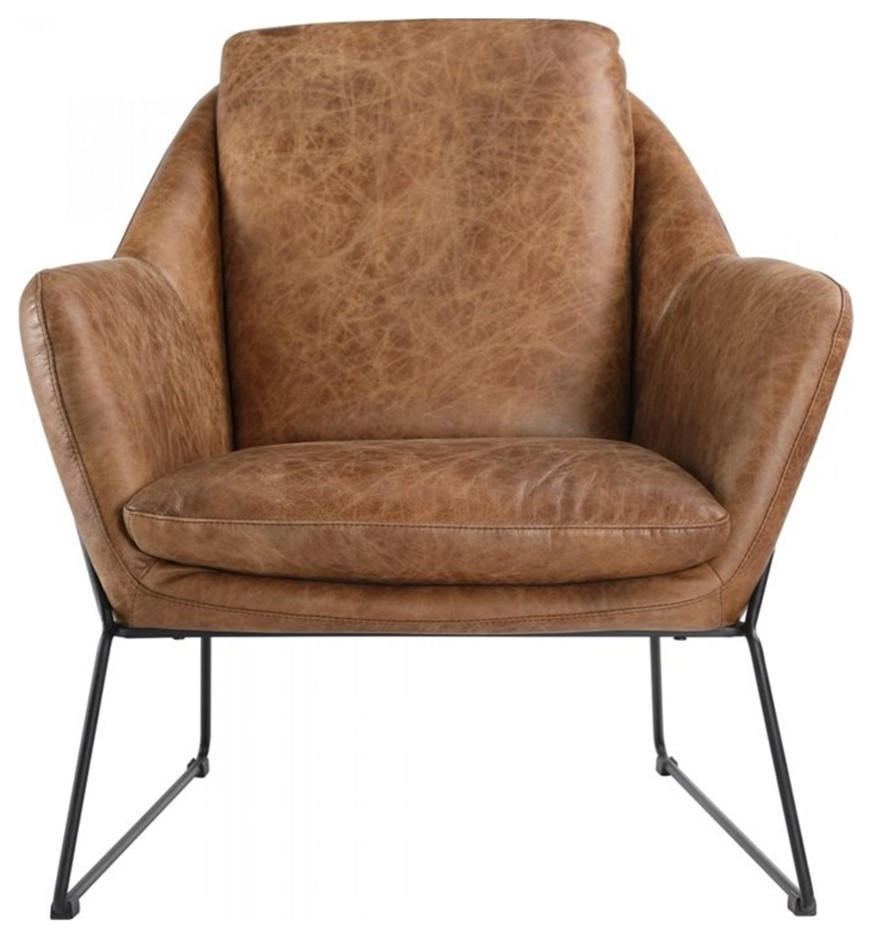 Greer Club Chair   Midcentury   Armchairs And Accent Chairs   by Homesquare  Houzz