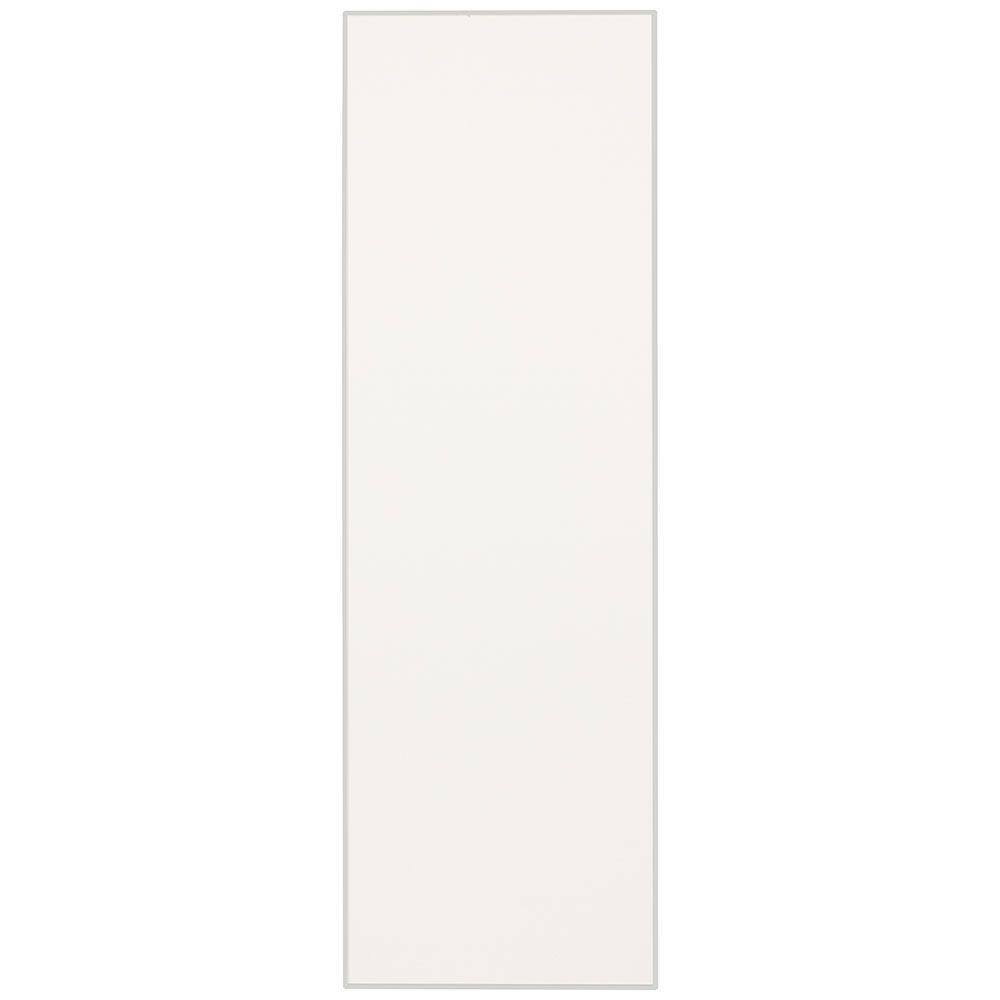 Hampton Bay 11.25 in. W x 36 in. H Cabinet End Panel in Satin White (2-Pack) KAS1236-SW