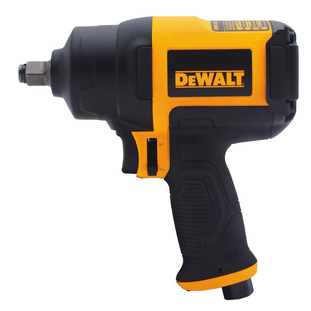 Dewalt 1/2 in. Heavy-Duty Pneumatic Impact Wrench And 50 ft. x 1/4 in. Air Hose