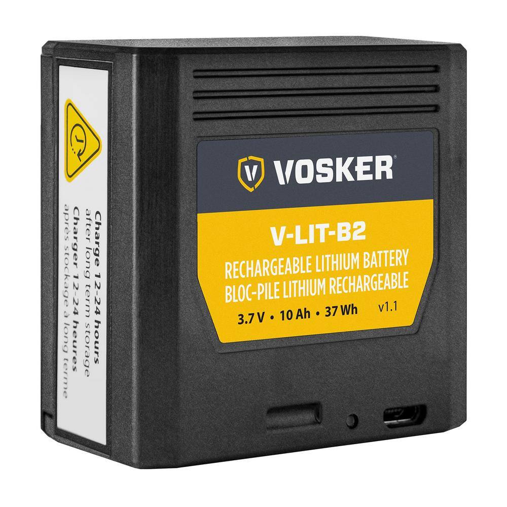 VOSKER Extra Rechargeable Lithium Battery Pack for V150 Mobile Security Camera V-LIT-B2