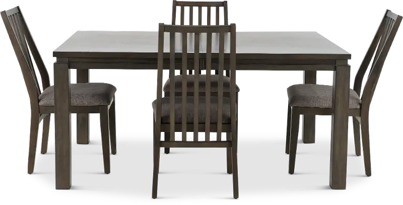 Hartford Gray 5 Piece Dining Set