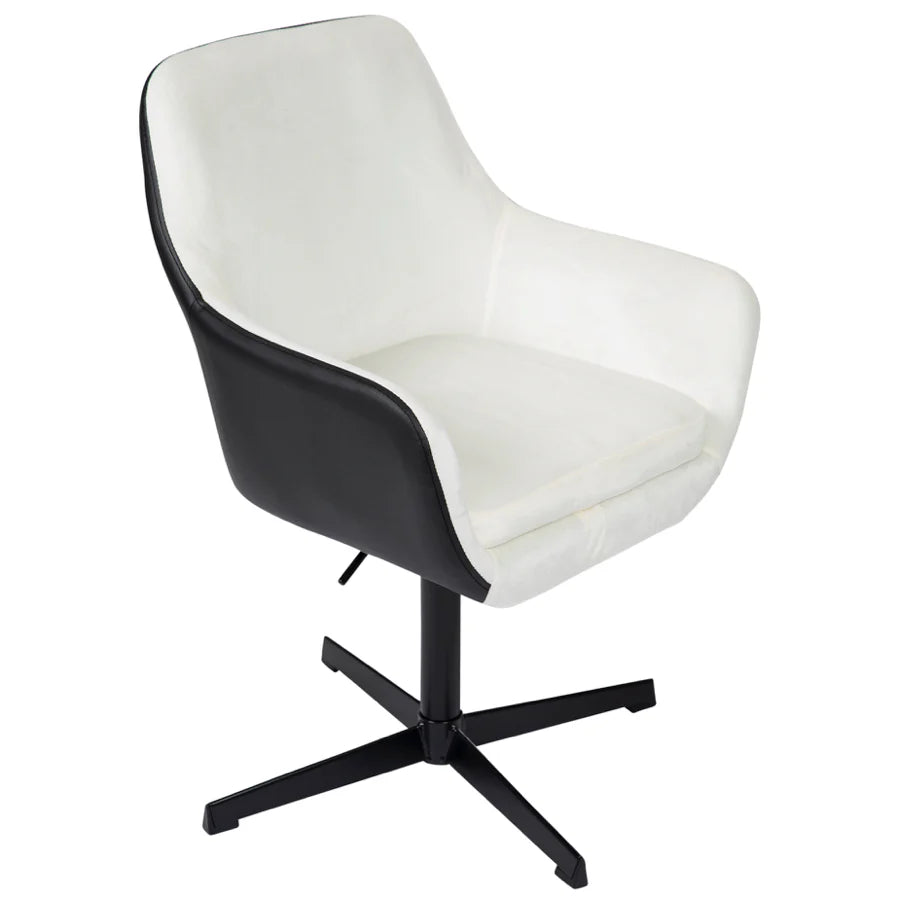 IVFT-TF1344-VBW | Elaina Swivel Vanity Chair