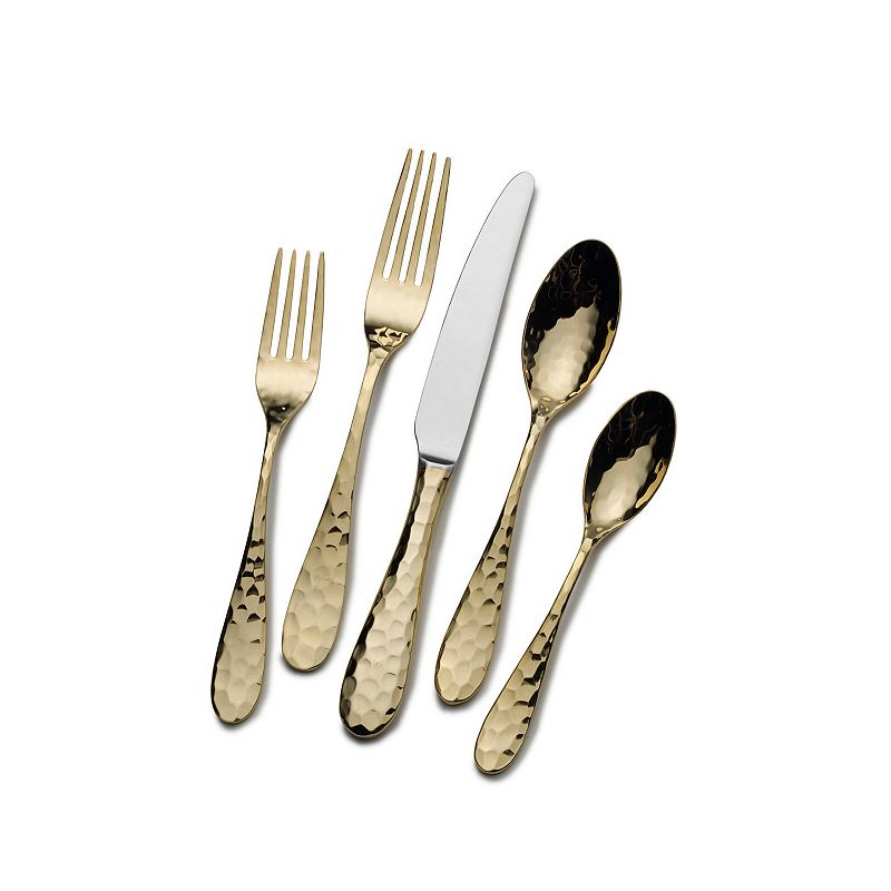 Mikasa Gold-Plated Lilah 20-pc. Flatware Set