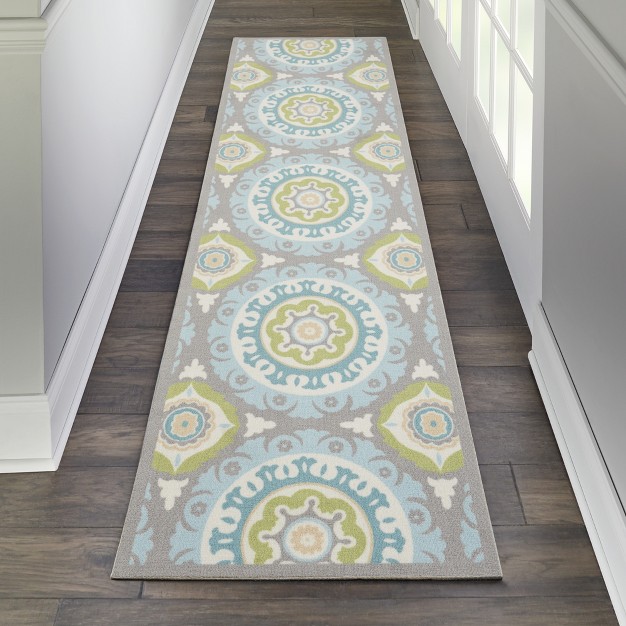 Waverly Sun N x27 Shade Solar Flair Indoor outdoor Area Rug