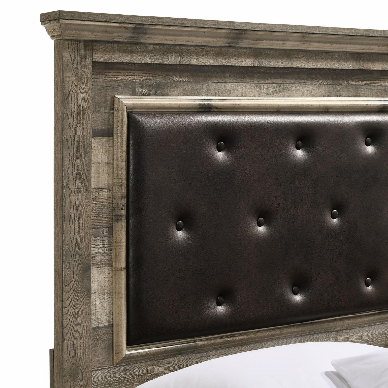 Picket House Furnishings Shayne Twin Panel Bed in Drift