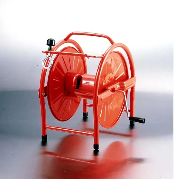 Steel reel frame for water hose home gardening watering tools 20 meters to 50 meters orange cute stainless steel frame