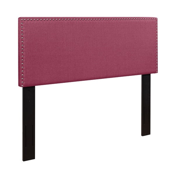 Modern Fabric Upholstered Panel Headboard - - 36288423