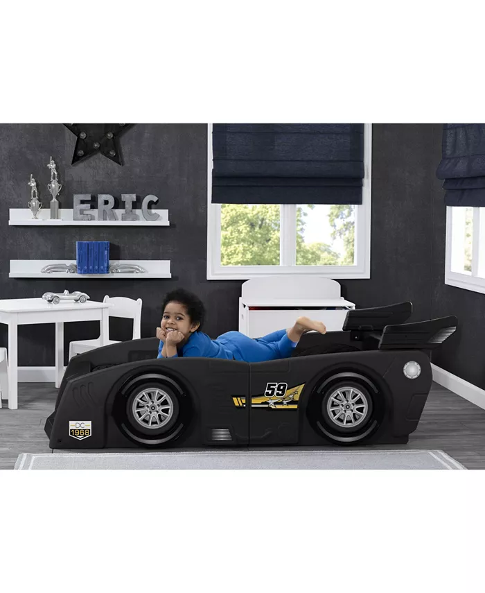 Delta Children Grand Prix Race Car Toddler and Twin Bed