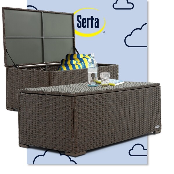 Serta Laguna Outdoor Storage Coffee Table