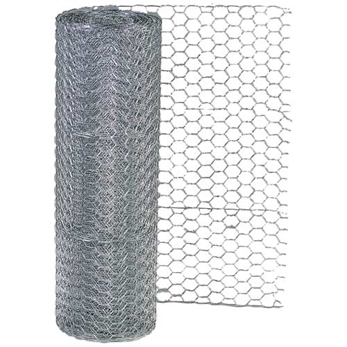 Garden Zone Garden Zone 163625 Hex Mesh Poultry Netting, 36" H x 25' L, Galvanized