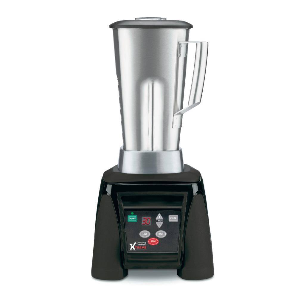 Waring Commercial Xtreme 64 oz. 2-Speed Stainless Steel Blender with 3.5 HP Electronic Keypad and 30-Second Timer MX1100XTS