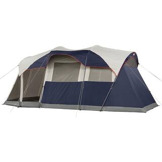 Coleman Elite WeatherMaster 6-Person 11 ft. x 9 ft. Lighted Tent with Screen Room 2000027947